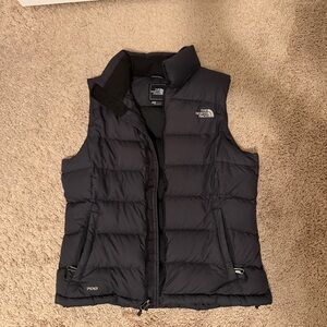 The North Face Charcoal Puffer Vest